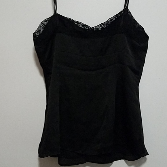 NWOT loft black tank top, size 6 - Picture 3 of 8